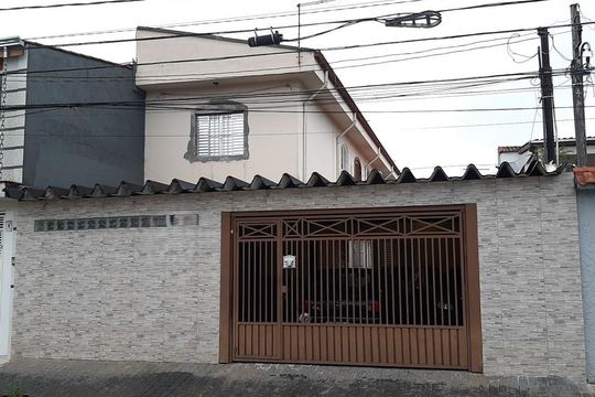 Fachada de casa à venda com 3 quartos, 170m² em Vila Alpina, São Paulo