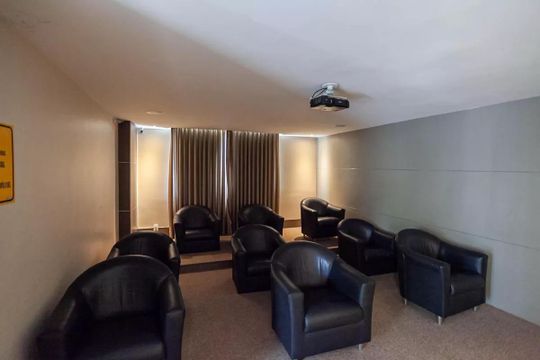 SALA DE CINEMA de apartamento à venda com 3 quartos, 82m² em Castelo, Belo Horizonte