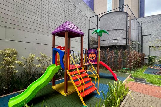 Playground de kitnet/studio para alugar com 1 quarto, 26m² em Pinheiros, São Paulo