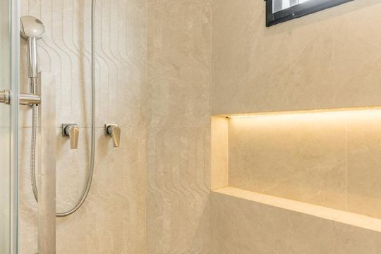 Banheiro de apartamento à venda com 3 quartos, 150m² em Parque Bairro Morumbi, São Paulo
