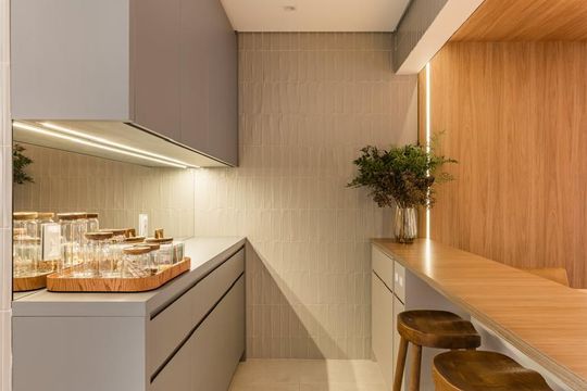 Cozinha de apartamento à venda com 3 quartos, 150m² em Parque Bairro Morumbi, São Paulo