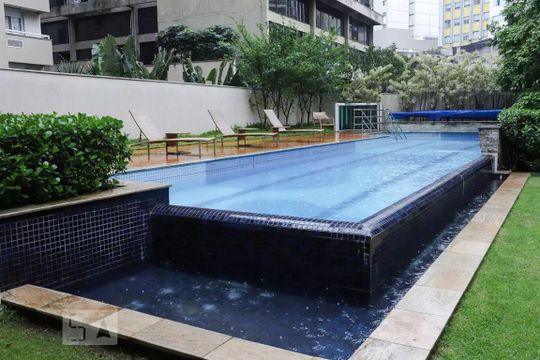 Área comum - Piscina de apartamento à venda com 2 quartos, 56m² em Bela Vista, São Paulo