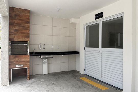 Área comum - Churrasqueira/Salão de apartamento à venda com 2 quartos, 50m² em Cooperativa, São Bernardo do Campo