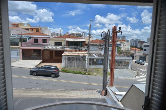 Vista da Sacada de casa à venda com 3 quartos, 225m² em Vila Scarpelli, Santo André