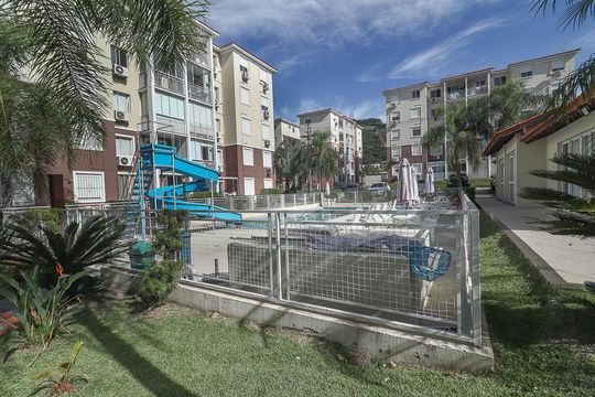 Área comum - Piscina de apartamento à venda com 3 quartos, 67m² em Morro Santana, Porto Alegre