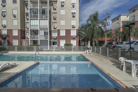 Área comum - Piscina de apartamento à venda com 3 quartos, 67m² em Morro Santana, Porto Alegre