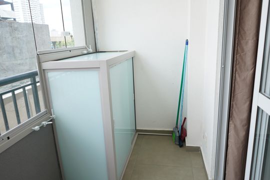 Sacada de kitnet/studio para alugar com 1 quarto, 25m² em Belenzinho, São Paulo