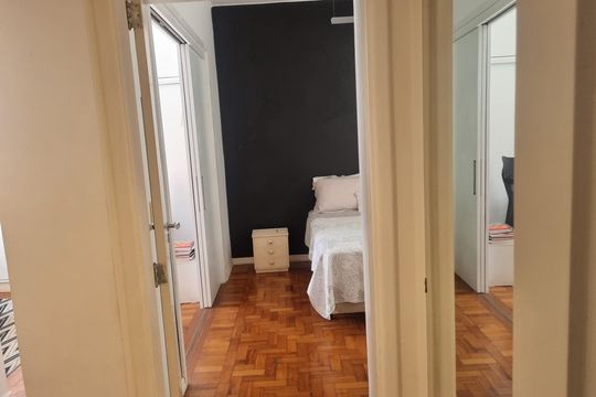 Corredor de apartamento à venda com 1 quarto, 97m² em Jardim Botânico, Rio de Janeiro