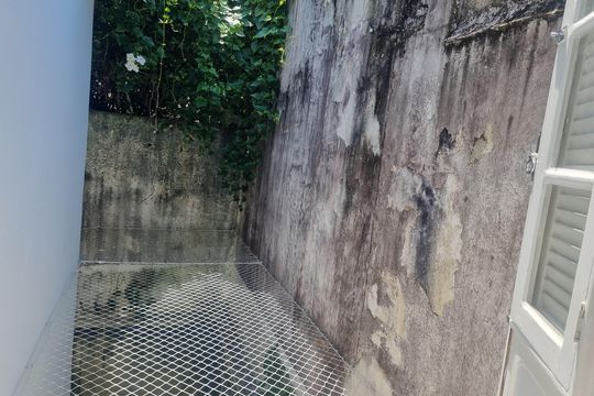 Vista da janela de apartamento à venda com 1 quarto, 97m² em Jardim Botânico, Rio de Janeiro