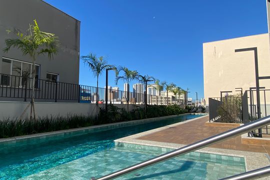 Área comum - Piscina de apartamento para alugar com 1 quarto, 30m² em Centro, Osasco