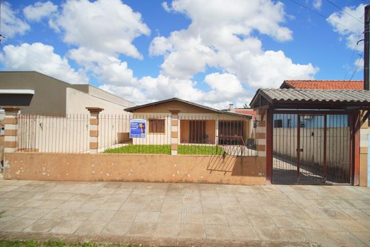 fachada de casa à venda com 3 quartos, 125m² em Feitoria Seller, São Leopoldo