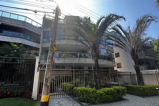 Fachada de apartamento à venda com 3 quartos, 84m² em Recreio dos Bandeirantes, Rio de Janeiro
