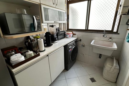 Área de Serviço de apartamento à venda com 3 quartos, 84m² em Recreio dos Bandeirantes, Rio de Janeiro
