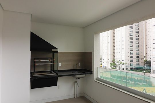 Varanda gourmet de apartamento para alugar com 3 quartos, 117m² em Jardim do Mar, São Bernardo do Campo