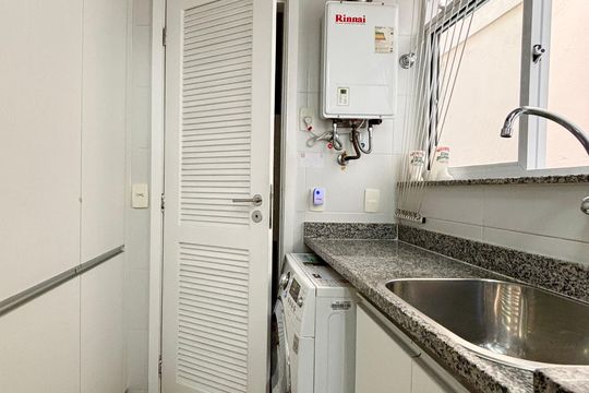 Área de serviço de apartamento à venda com 2 quartos, 90m² em Botafogo, Rio de Janeiro