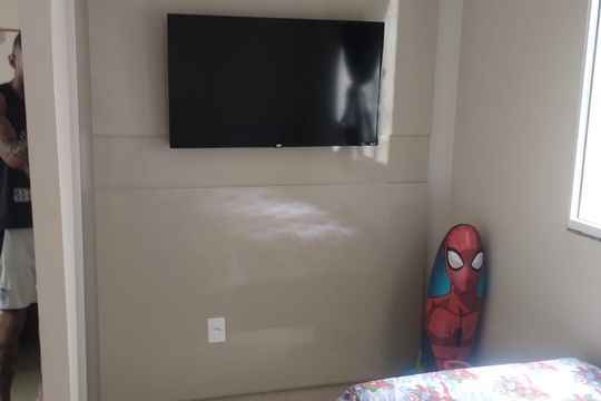 Quarto de apartamento para alugar com 2 quartos, 43m² em Centro, Ribeirão das Neves