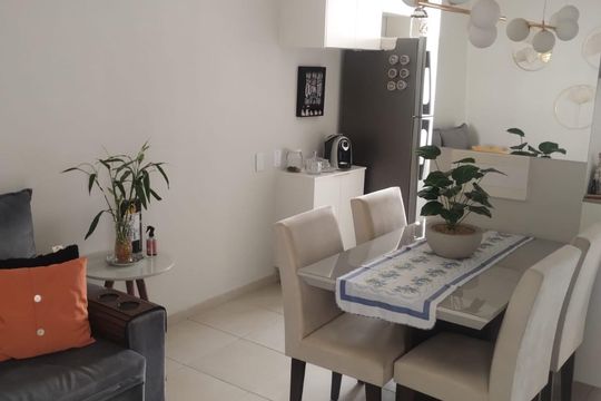 Sala de apartamento para alugar com 2 quartos, 43m² em Centro, Ribeirão das Neves