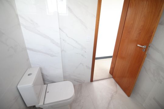 Banheiro de apartamento à venda com 3 quartos, 170m² em Inconfidentes, Contagem