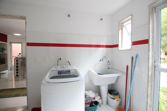 Área de Serviço de casa de condomínio à venda com 4 quartos, 600m² em Jacarepaguá, Rio de Janeiro