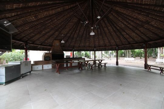 Área Comum - Churrasqueira de casa de condomínio à venda com 4 quartos, 600m² em Jacarepaguá, Rio de Janeiro