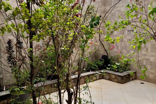 Área externa de casa à venda com 3 quartos, 283m² em Jardim, Santo André