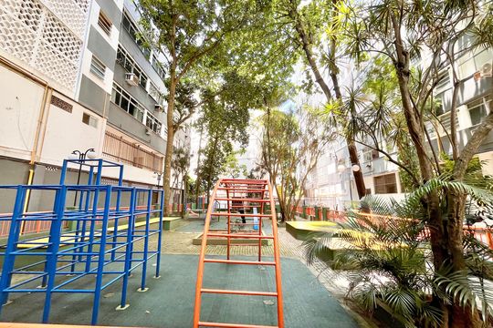 Área comum - Playground de apartamento à venda com 3 quartos, 100m² em Leblon, Rio de Janeiro