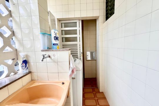 Área de Serviço de apartamento à venda com 3 quartos, 100m² em Leblon, Rio de Janeiro