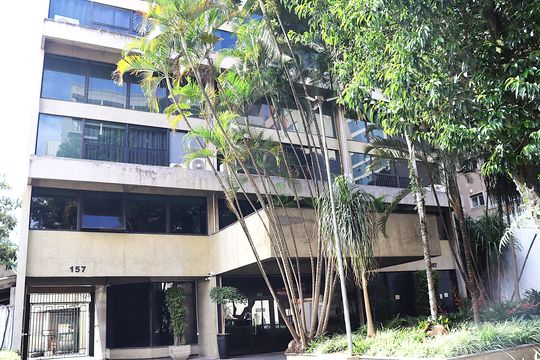 Fachada de kitnet/studio para alugar com 1 quarto, 43m² em Bela Vista, São Paulo