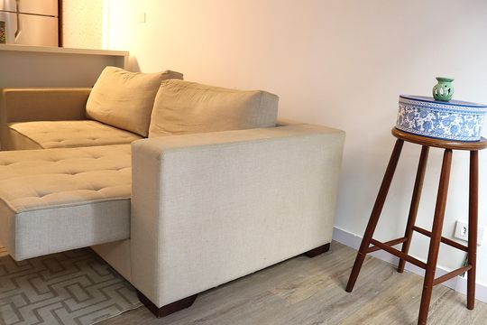 Sala de kitnet/studio para alugar com 1 quarto, 43m² em Bela Vista, São Paulo