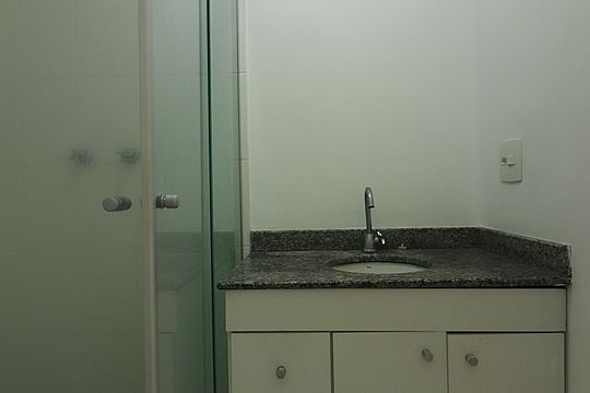 Banheiro Social de apartamento à venda com 2 quartos, 49m² em Planalto, São Bernardo do Campo