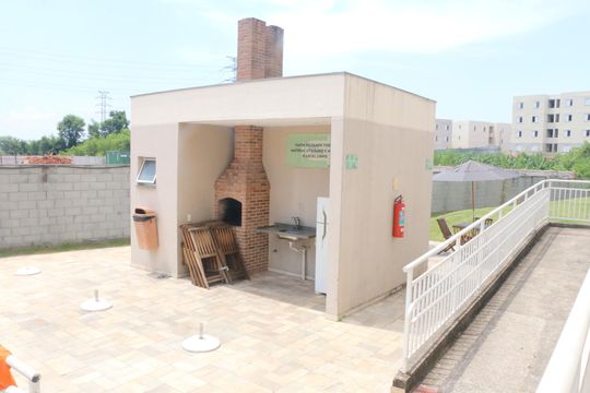 Churrasqueira de apartamento para alugar com 2 quartos, 49m² em Ponto Chic, Nova Iguaçu