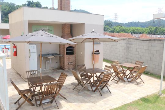 Churrasqueira de apartamento para alugar com 2 quartos, 49m² em Ponto Chic, Nova Iguaçu