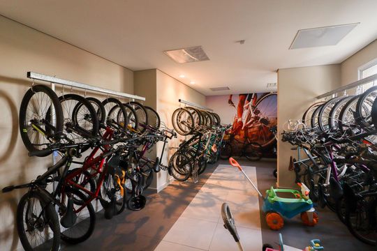 bicicletário de apartamento à venda com 2 quartos, 57m² em Lauzane Paulista, São Paulo