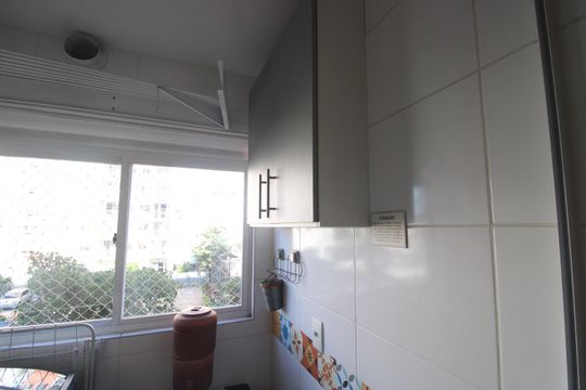 Área de serviço  de apartamento à venda com 2 quartos, 61m² em Jacarepaguá, Rio de Janeiro