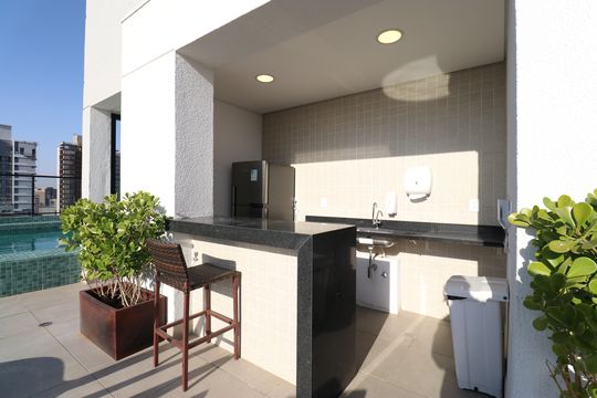 Área comum de kitnet/studio à venda com 1 quarto, 27m² em Pompeia, São Paulo