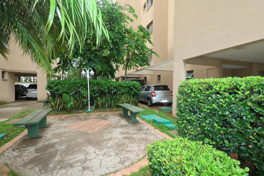 Área Verde de apartamento para alugar com 3 quartos, 55m² em Jardim Santa Emilia, São Paulo