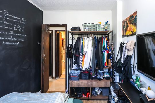Quarto 3 de apartamento para alugar com 3 quartos, 55m² em Jardim Santa Emilia, São Paulo