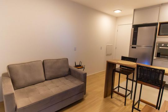 Sala/Cozinha de kitnet/studio à venda com 1 quarto, 40m² em Ingá, Niterói