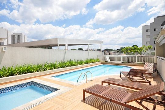 Área comum de apartamento para alugar com 2 quartos, 64m² em Vila Suzana, São Paulo