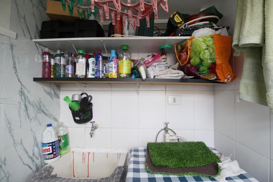 Área de Serviço de apartamento à venda com 2 quartos, 54m² em Vila Andrade, São Paulo