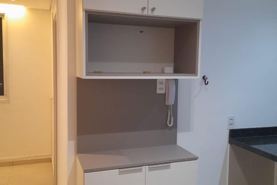 Cozinha de apartamento à venda com 2 quartos, 34m² em Lapa, São Paulo