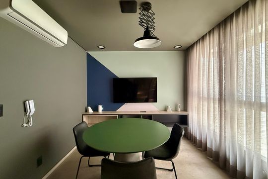Coworking  de kitnet/studio à venda com 0 quarto, 22m² em Campo Belo, São Paulo