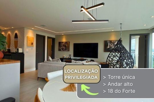 Apartamento à venda com 2 quartos, 88m² em Empresarial 18 do Forte, Barueri