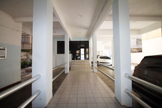 Fachada e portaria de apartamento à venda com 3 quartos, 70m² em Penha, Rio de Janeiro