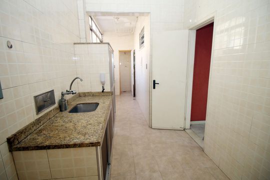 Cozinha de apartamento à venda com 3 quartos, 70m² em Penha, Rio de Janeiro
