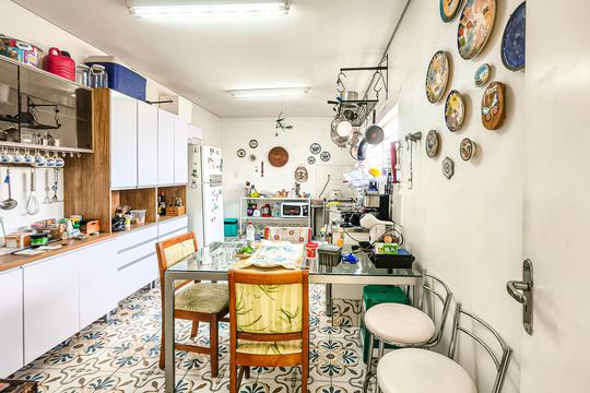 Cozinha de apartamento para alugar com 3 quartos, 130m² em Vila Campo Grande, São Paulo