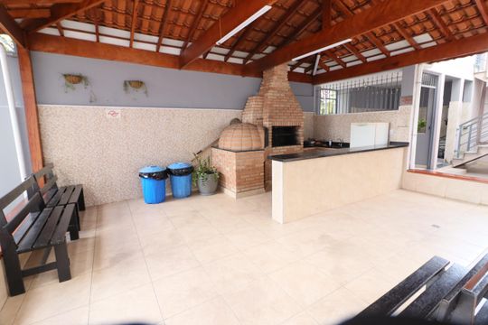 Área comum - Churrasqueira de apartamento à venda com 2 quartos, 59m² em Umuarama, Osasco