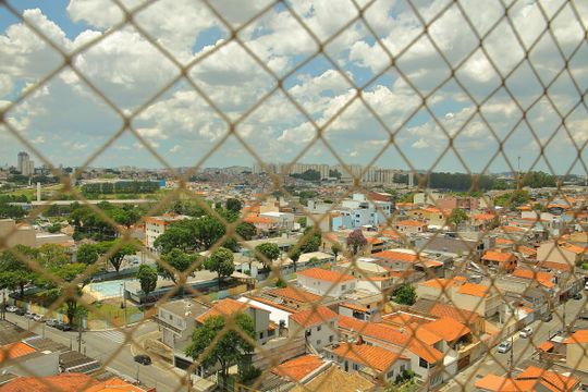 Sala- Vista  de apartamento à venda com 2 quartos, 68m² em Independência, São Bernardo do Campo