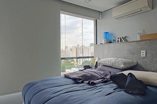 Quarto de apartamento para alugar com 1 quarto, 42m² em Vila Olímpia, São Paulo