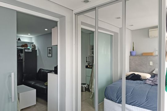 Quarto de apartamento para alugar com 1 quarto, 42m² em Vila Olímpia, São Paulo